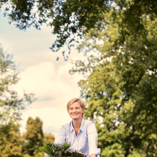 Bürgermeisterin Annette Große-Heitmeyer Rad 