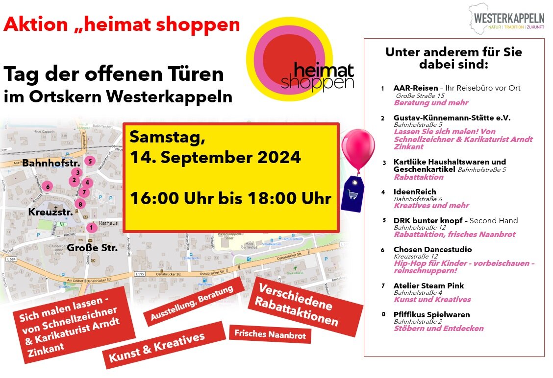 Heimat Shoppen Teilnehmer