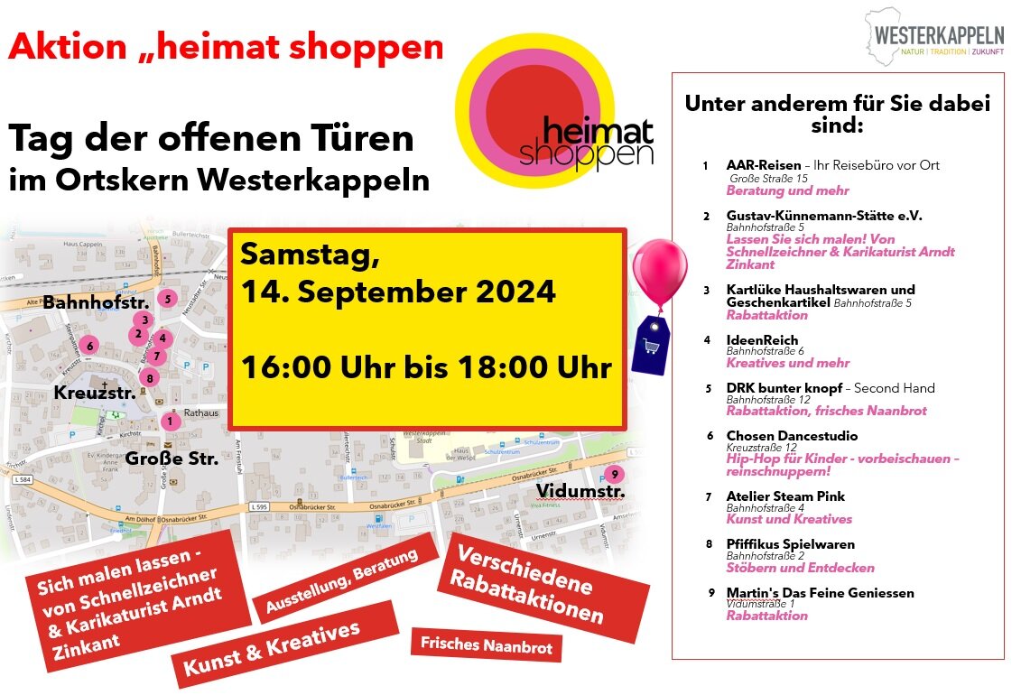 Heimat Shoppen Teilnehmer