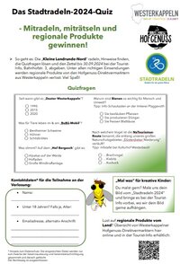 Stadtradeln Quiz